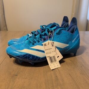Adidas Adizero Electric Football Cleats All American Bowl Pack Blue IE8866 sz 9